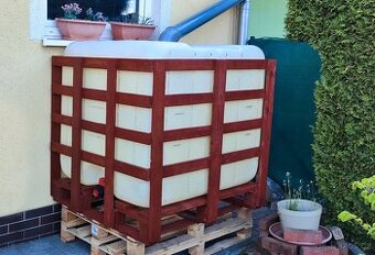 IBC kontejner 1000l , IBC Nádrž na vodu , perfektně čisté