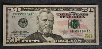 USA - 50 Dolarů bankovka, 2017, UNC