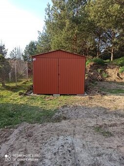 Plechová garáž 3x5m - 1