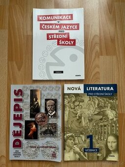 Učebnice dějepisu a českého jazyka