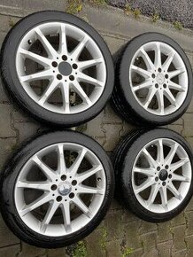 Alu kola 17 originál Mercedes B s letní pneu 215/45/17