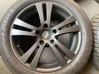 Alu kola BMW X1 + 3 E90 17" 5x120 zimní DUNLOP 225/50R17