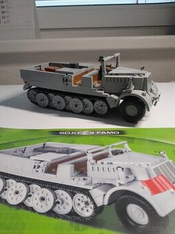 Lego Cobi 2522 německé vozidlo SdKfz. 9 FAMO