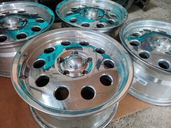 Disky kola ALU Jeep 5x127 r17 leštěné, chrom
