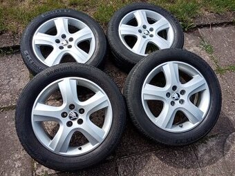 Obutá alu kola 16ky 5x100 ŠKODA SEAT VW AUDI - dobírka možná