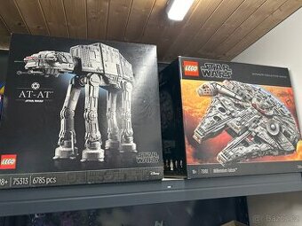 Lego star wars Falcon AtAt