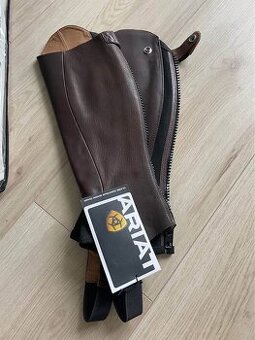 Chapsy ARIAT – hnědé, vel. XS – NOVÉ