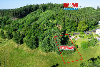 Prodej pozemku k bydlení, 1012 m², Karlovy Vary - Hůrky