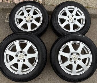 Alu kola 5x112 r15 s pneu 195/65 r15 zimne