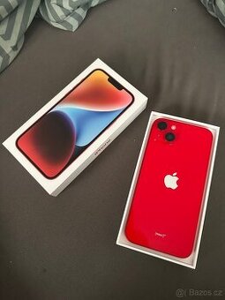 IPhone 14 Plus 128GB - RED - Top stav