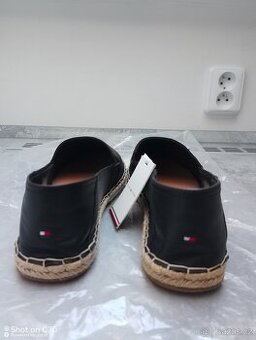 Kožené espadrilky Tommy Hilfiger velikost 41
