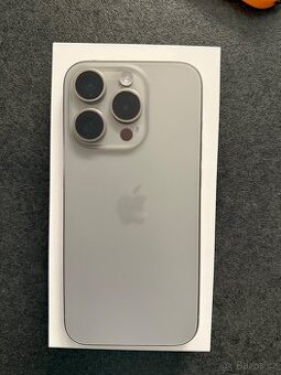 IPhone 15pro 128GB přírodní Titan