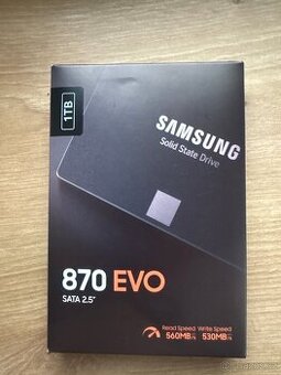 SSD HDD Samsung 870 EVO 1TB NOVÝ