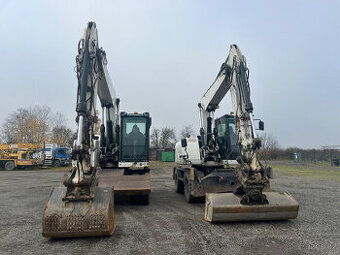 2 x kolové rýpadlo CAT M 313 D + CAT M 314 F
