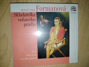 Nová ještě zatavená audiokniha Skladatelka voňavého prádla,