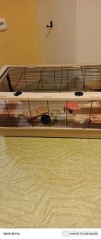 Velká klec pro hlodavce s příslušenstvím