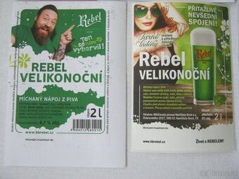 12x pivní samolepy pivovar Havlíčkův Brod