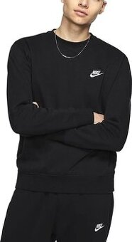 NIKE  PÁNSKÁ BLACK BAVLNĚNÁ MIKINA M(IDEÁLNĚ L)