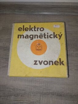 Retro elektromagnetický domovní zvonek