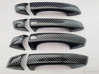 KARBONOVÉ klučky krytky klučiek pre ŠKODA / VOLKSWAGEN