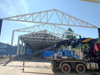 OCELOVÁ HALA 15X64X6m 3. sněhové psmo