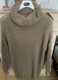 Nové italské pletené šaty vel. 48 a více