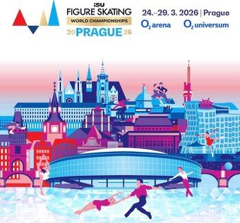 Tréninky MS krasobruslení Praha 2026 – 2 balíčky, sektor 103