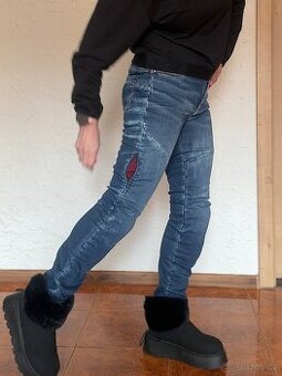 Dámské kevlarové motorifle PSí Hubík – TOP stav velikost S