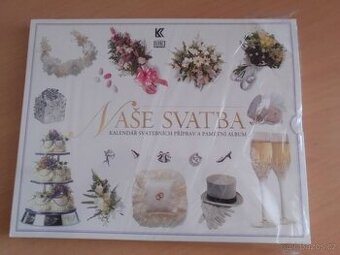 Naše svatba kniha o celé svatbě - nová
