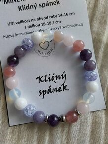 Minerální náramek "Klidný spánek"