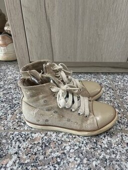 Dívčí plátěné kotníčkové boty zn. Geox