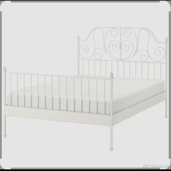 Postel kovová IKEA  140×200 cm