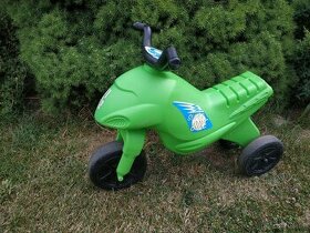 Dětské odrážedlo motorka zelená velká TOP