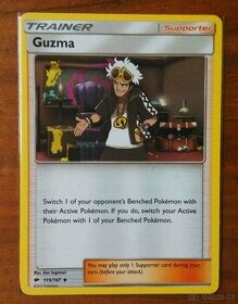 Pokémon karta - Trainer Guzma 115/147