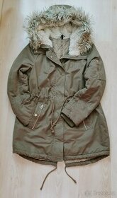 Zimní khaki bunda - 1