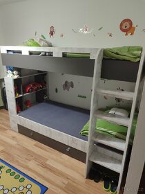 Patrová postel pro děti 2xlůžko 90x200 - 1