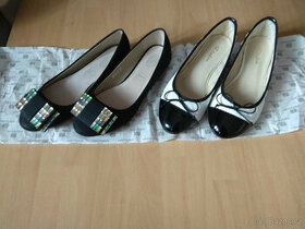 2x dámské/dívčí boty nové - délka vnitřní stélky 22,5cm - 1