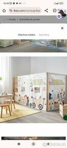 Dětská postel KURA Ikea