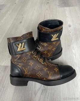 Louis Vuitton Wonderland Flat Ranger Boots