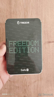 Trezor Safe 5 Freedom Edition. Nový nerozbalený ve folii.