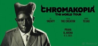 Prodám STICKY VIP stání před pódiem na Tyler, The Creator