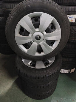 Kompletní kola 15" na Škoda Fabia 3 letní pneu