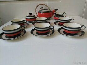 Art deco servis Gustav Bihl
