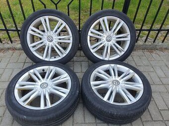 Alu kola vw 5x112 r17 7j et49 pneu 225/45/16