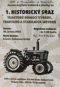 Historický sraz traktorů