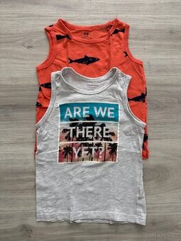 2 x Chlapecké tilko H&M a Primark, vel. 6 let