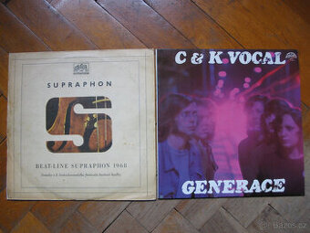 LP vinyly = BEAT–LINE SUPRAPHON 1968 + C & K VOCAL.
