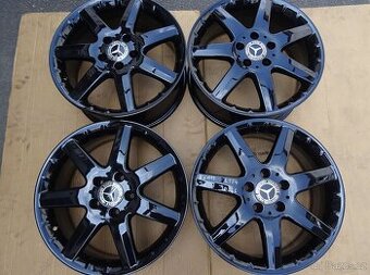 Alu disky origo černý Mercedes, 17", 5x112, ET 54, šířka 7J