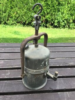 Stará lampa - karbidka
