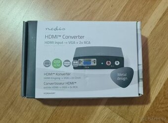 Converter HDMI na VGA+2X RCA - 1